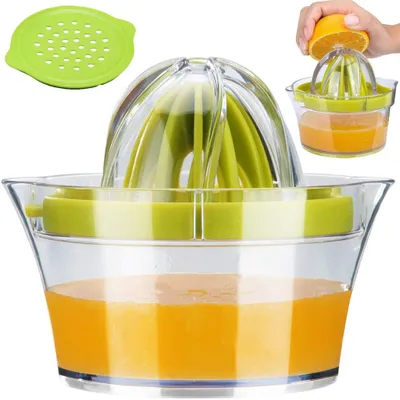 Imagen del producto de Exprimidor manual de cítricos, capacidad de 400 ml