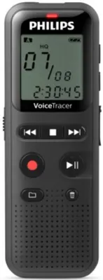 Image de Philips Voice Tracer DVT1160 - Enregistreur vocal - 1 Watt - 8 GB - Schwarz