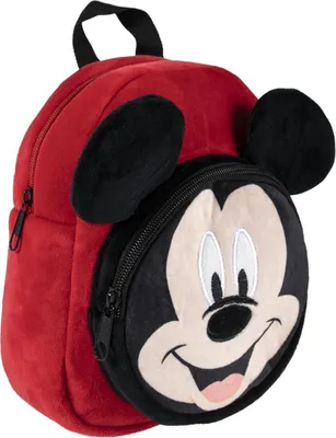 Produktbild von Mickey Mouse 3D Teddyplüsch Kinder-Rucksack  Mini-Rucksack Plüschrucksack Mickey Mouse Figur
