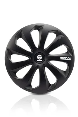 Produktbild von 15" Zoll Radkappen Schwarz Radzierblenden Radblenden SPC1570BK SPARCO