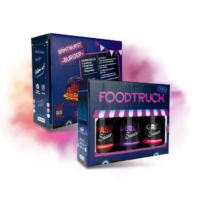 Produktbild von Street Food Truck Geschenkbox - 3er Set