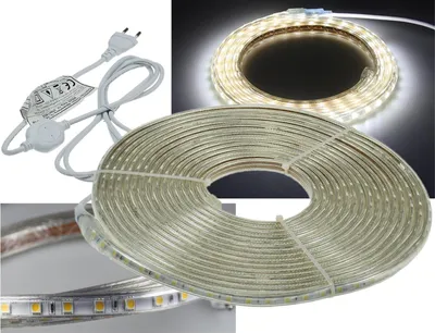 Obrázok produktu pre ChiliTec LED pásik Ultra-Bright 230V, 10m 630 lumenov/meter, biely