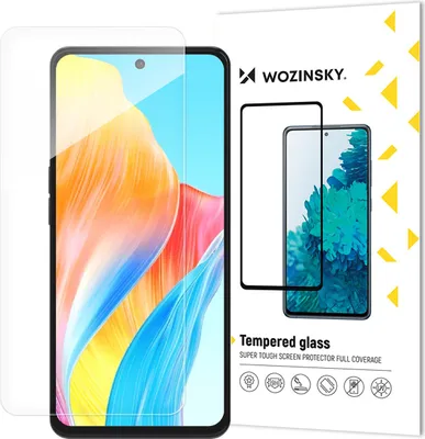 Obrázok produktu pre Wozinsky Celoplošné tvrdené ochranné sklo pre Oppo A98 5G