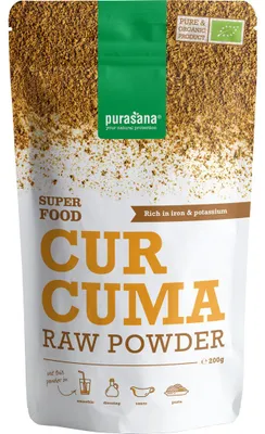 Produktbild von Purasana Kurkuma-Pulver – vegan, (200 g)