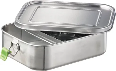 Immagine prodotto di APS 66902 APS lunch box "XL", in acciaio inox opaco, 1,4 litri