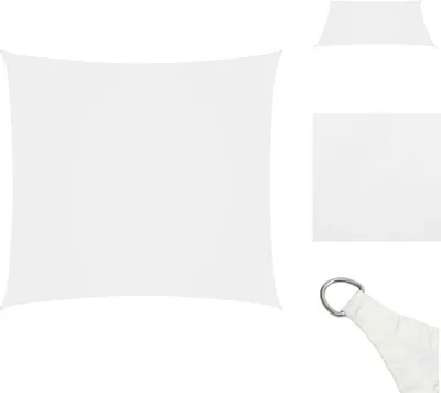 Produktbild von vidaXL Sonnensegel Oxford-Gewebe Rechteckig 2,5x3 m Weiß - Sonnenschirme & Sonnenschutze