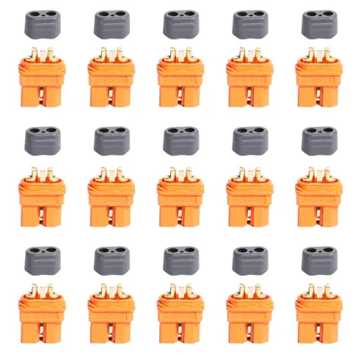 Produktbild von XT60i Stecker, XT60i Buchse für Amass-Anschluss RC Lipo Drohne Batterie Kabel