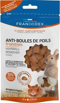 Immagine prodotto di Francodex Delicacy Rimedio per palle di pelo di coniglio 50g