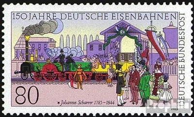 Produktbild von Briefmarken BRD (BR.Deutschland) 1985 Mi 1264 (kompl.Ausgabe) postfrisch 150 Jahre deutsche Eisenbahnen