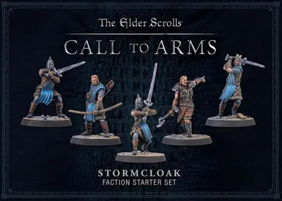 Zdjęcie produktu dla The Elder Scrolls: Call To Arms - Stormcloak Hard Starter Set - Miniaturenspiel - ENG Edition