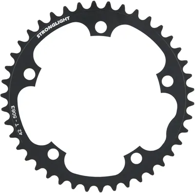 Zdjęcie produktu dla Tarcza do rowerów szosowych Stronglight Schwa. Perforowane koło 130 42 Z.