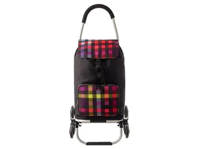 Produktbild von Franky Einkaufstrolley ER3 Treppensteiger multicolor check