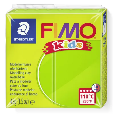 Produktbild von STAEDTLER FIMO kids 8030 ofenhärtende Modelliermasse Einzelprodukt, 42g, hellgrün