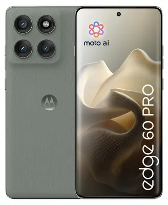 Produktbild von Motorola edge 60 pro 16,9 cm (6.67") Dual-SIM Android 15 5G USB Typ-C 12 GB 512 GB 6000 mAh Grau