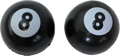 Produktbild von Ventilkappen Eight Ball. Toller Custom-Look!