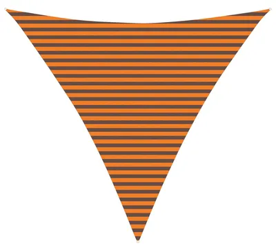 Obrázok produktu pre vidaXL Slnečná clona, oranžová a hnedá, 4,5 x 4,5 x 4,5 m