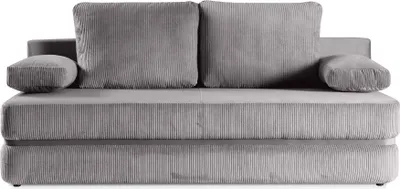 Zdjęcie produktu dla BETTSO Stylowa sofa CORINA z funkcją spania stalowa