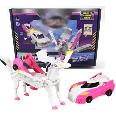 Immagine prodotto di Giocattolo robot deformabile – Cavallo volante, auto da collisione, il miglior regalo per i bambini