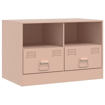 Produktbild von TV-Schrank Rosa 67x39x44 cm Stahl
