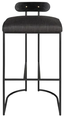 Casa Padrino Designer Barstuhl Sammy Schwarz