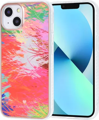 Produktbild von UNIQ Accessory iPhone 13 & 14 TPU Backcover - Graffiti Red