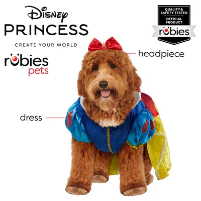 Produktbild von Rubie's Disney Princess Haustierkostüm, Schneewittchen, Größe M