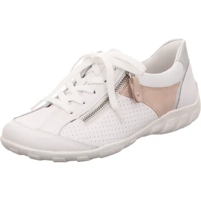 Produktbild von Remonte Schnürhalbschuhe in weiss/weiss kombi, Gr. 41