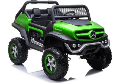 Image de LeanToys 3970 - Buggy électrique pour enfants 12 V - Mercedes Unimog