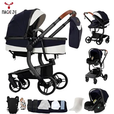 Immagine prodotto di Yazoco Passeggino trio 3 in 1 con seggiolino auto e navicella