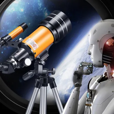 Zdjęcie produktu dla Profesjonalny teleskop astronomiczny o powiększeniu od 15-krotnego do 150-krotnego do obserwacji ptaków i gwiazd.
