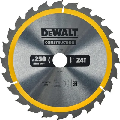 Image de Lame de scie circulaire portative DEWALT Carbure Construction