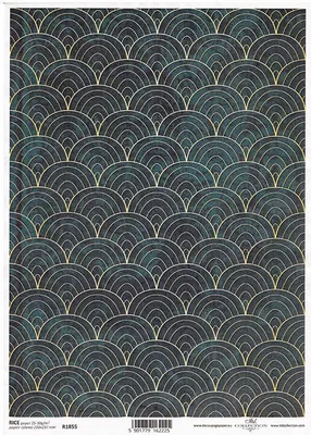 Immagine prodotto di ITD carta di riso decoupage carta artigianale tecnica tovagliolo di carta morbida, motivo R1855