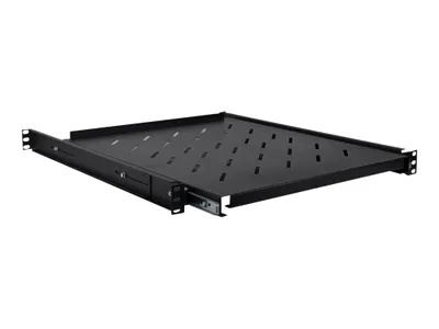 Obrázek produktu pro Inter-Tech SWAS-550/800 - Rack-Bodenpaneel - Schwarz, RAL 9005 - 1U - 48.3 cm (19")