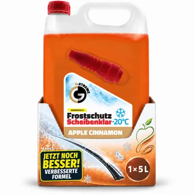 Produktbild von G-XTREME Scheibenfrostschutz Apple Cinnamon 5L bis -20°C gebrauchsfertig