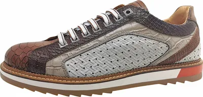 Productafbeelding van Exton Comb 4: Bruine veterschoenen voor heren, geschikt voor casual gelegenheden