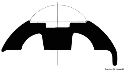 Immagine prodotto di Nastro in PVC, bianco 45 mm, 24 metri