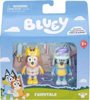 Produktbild von TM TOYS BLUEY Figurenset Mrchenfiguren BLU17974