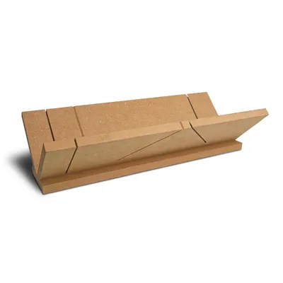 Produktbild von Decosa Gehrungslade MDF, braun, 51 x 22,4 x 11 cm - 1 Stück