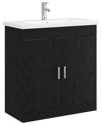 Imagen del producto de Juego de muebles de baño, roble , 81 x 40 x 84,5 cm