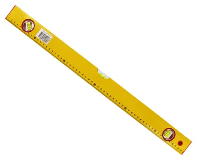 Produktbild von Wasserwaage 600mm 3 Libellen mit cm Angabe 24'' Aluminium Richtwaage