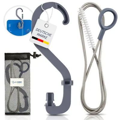Produktbild von SASMO® Trinkblase Reinigungsset | Lange Reinigungsbürste, Halterung & Beutel zur Trinkblasen Reinigung | Trinkblase reinigen