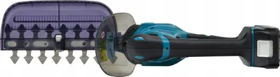 Zdjęcie produktu dla Makita DUM604SYX, Czarny, Turkusowy, Litowo-jonowa (Li-Ion), 18 V, 6 Ah, 353 mm, 1,4 kg