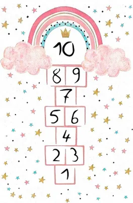 Productafbeelding van Unyqoos® Kinderkamer-tapijt, 80 x 150 cm – Speeltapijt met antisliponderkant, antibacterieel, wasbaar op 30°C, speelmat voor baby en kind