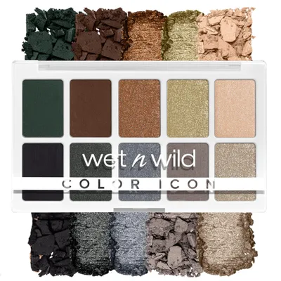 Produktbild von Lidschatten Palette 10-Pan Wet n Wild Color Icon hochpigmentiert Lights Off