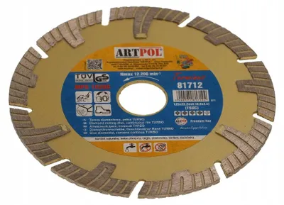 Produktbild von Artpol Diamanttrennscheibe Turbo Speed Terminus 125mm