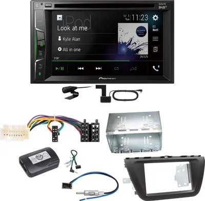 Produktbild von Pioneer AVH-A3200DAB Bluetooth Digitalradio CD Einbauset für Suzuki SX4 S-Cross