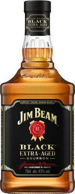 Produktbild von Jim Beam Black Extra Aged Kentucky Straight Bourbon Whiskey | 43 % vol | 0,7 l