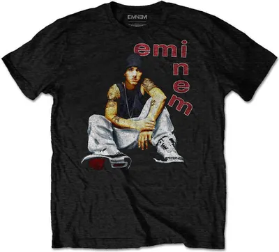 Obrázek produktu pro Eminem Letters Black XL Tričko