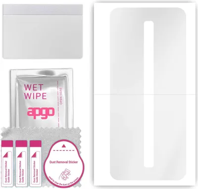 Produktbild von apgo Rückseite Schutzfolie, klar, kompatibel mit ZTE nubia Red Magic 6 Pro, Hinten Hydrogel-Displayschutzfolie mit Positionierhilfe, kratzfest, einfache Montage