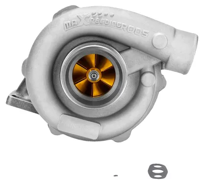 Productafbeelding van Turbocompressor, gemaakt van hoogwaardig staal met aluminium, 26 cm lang, 24 cm breed, 22 cm hoog, 7460 gram gewicht